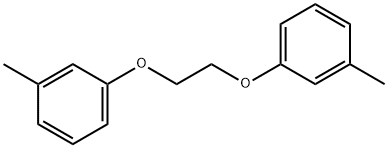 1,2-Bis(3-methylphenoxy)ethane Structural