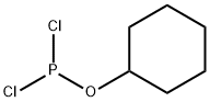 Dichlorophosphinous acid cyclohexyl ester Structural