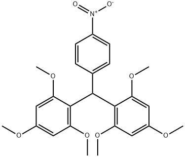 BENZENE, 1,1'-[(4-NITROPHENYL)METHYLENE]BIS[2,4,6-TRIMETHOXY]-