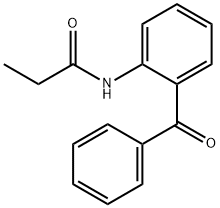 N-(2-benzoylphenyl)propanamide Structural