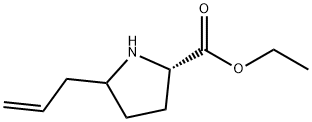 L-Proline, 5-(2-propen-1-yl)-, ethyl ester Structural