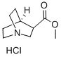 METHYL 3-QUINUCLIDINECARBOXYLATE HYDROCHLORIDE Structural