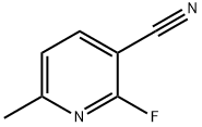 3-CYANO-2-FLUORO-6-PICOLINE Structural