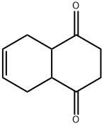 2,3,4A,5,8,8A-HEXAHYDRO-(1,4)NAPHTHOQUINONE Structural Picture
