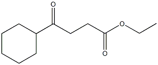 4-Cyclohexyl-4-oxobutanoic acid ethyl ester Structural