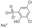 Sodium 3,5-chloro-6-hydroxybenzenesulfonate Structural