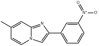 7-METHYL-2-(3-NITROPHENYL)IMIDAZO[1,2-A]PYRIDINE Structural