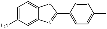 2-P-TOLYL-BENZOOXAZOL-5-YLAMINE Structural