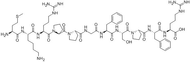 MET-LYS-BRADYKININ Structural