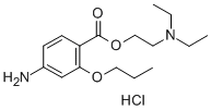 PROPOXYCAINE HYDROCHLORIDE (200 MG) Structural