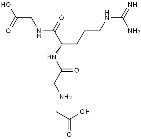 GLY-GLY-ARG ACETATE SALT Structural