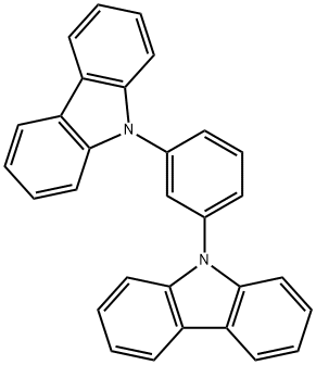 1,3-Bis(N-carbazolyl)benzene Structural