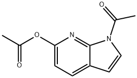 1-ACETYL-6-ACETOXYL-7-AZAINDOLE Structural