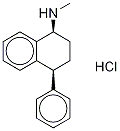 rac-cis-3,4-Deschlorosertraline Structural