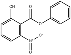 2-Hydroxy-6-nitrobenzoic acid phenyl ester Structural