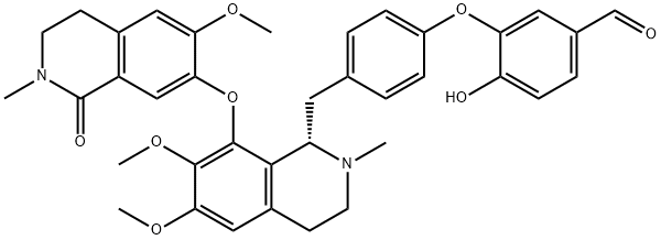 O12'-Demethylsecoobaberine Structural