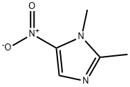 1,2-Dimethyl-5-nitroimidazole Structural