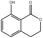 1H-2-BENZOPYRAN-1-ONE, 3,4-DIHYDRO-8-HYDROXY- Structural