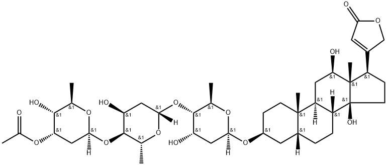 ALPHA-ACETYLDIGOXIN Structural