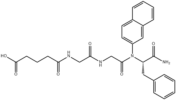 GLUTARYL-GLY-GLY-PHE-BETA-NA Structural