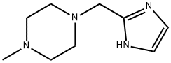 2-[(4-METHYL-1-PIPERAZINYL)METHYL]IMIDAZOLE Structural