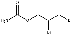 CARBAMIC ACID 2,3-DIBROMOPROPYL ESTER Structural