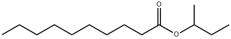 sec-butyl decanoate Structural
