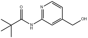 N-(4-HYDROXYMETHYL-PYRIDIN-2-YL)-2,2-DIMETHYL-PROPIONAMIDE Structural