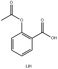 lithium O-acetylsalicylate Structural