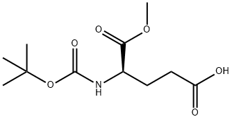 BOC-D-GLU-OME Structural