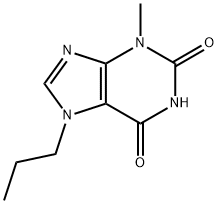 3-Methyl-7-propylxanthine Structural Picture