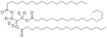 GLYCERYL-D5 TRIOCTADECANOATE Structural