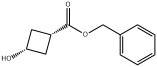 Benzyl cis-3-hydroxycyclobutanecarboxylate Structural