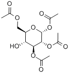 1,2,3,6-TETRA-O-ACETYL-ALPHA-D-GLUCOPYRANOSE Structural