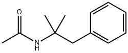 N-(1,1-DiMethyl-2-phenylethyl)acetaMid Structural