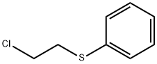 2-CHLOROETHYL PHENYL SULFIDE Structural