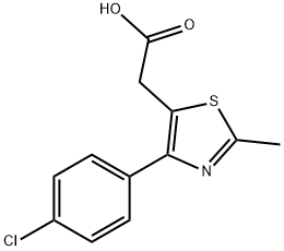 4-(4-CHLOROPHENYL)-2-METHYL-1,3-THIAZOL-5-YL]ACETIC ACID