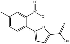 5-(4-METHYL-2-NITRO-PHENYL)-FURAN-2-CARBOXYLIC ACID Structural