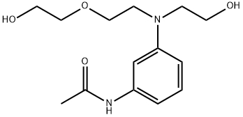 N-(3-((2-(2-hydroxyethoxy)ethyl)(2-hydroxyethyl)amino)phenyl)acetamide Structural