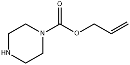 PIPERAZINE-1-CARBOXYLIC ACID ALLYL ESTER Structural