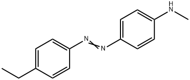 p-(4-Ethylphenylazo)-N-methylaniline Structural