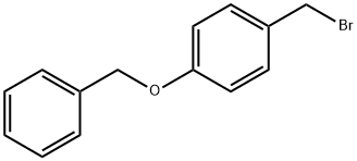 4-BENZYLOXYBENZYL BROMIDE Structural