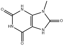 9-METHYLURIC ACID Structural