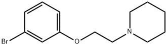 1-[2-(3-BROMOPHENOXY)ETHYL]-PIPERIDINE Structural