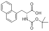 (S)-N-Boc-1-Naphthylalanine Structural