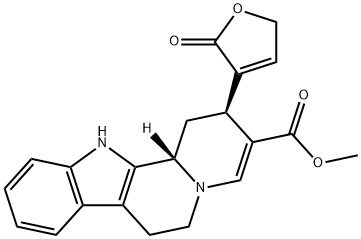 Oxayohimban-19-one, 16-ethylidene-, (16Z)- Structural