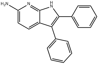 1H-Pyrrolo[2,3-b]pyridin-6-amine, 2,3-diphenyl- Structural