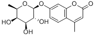 4-METHYLUMBELLIFERYL-BETA-D-FUCOPYRANOSIDE Structural