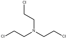 TRIS-(2-CHLOROETHYL)-AMINE Structural