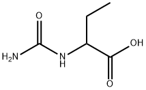 N-CARBAMYL-DL-ALPHA-AMINO-N-BUTYRIC ACID Structural